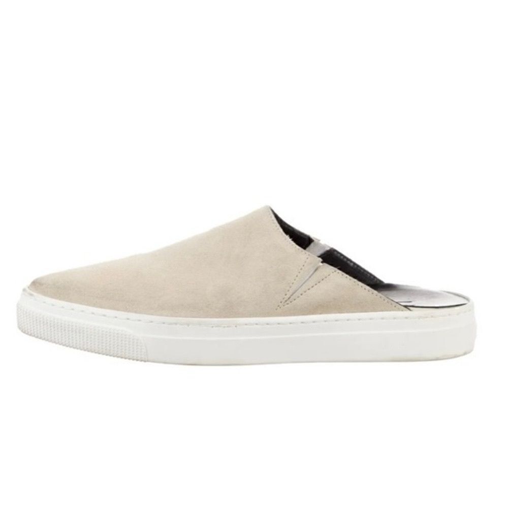 ZCD Montreal Suede Leather Mesh Accent Mules Size 7